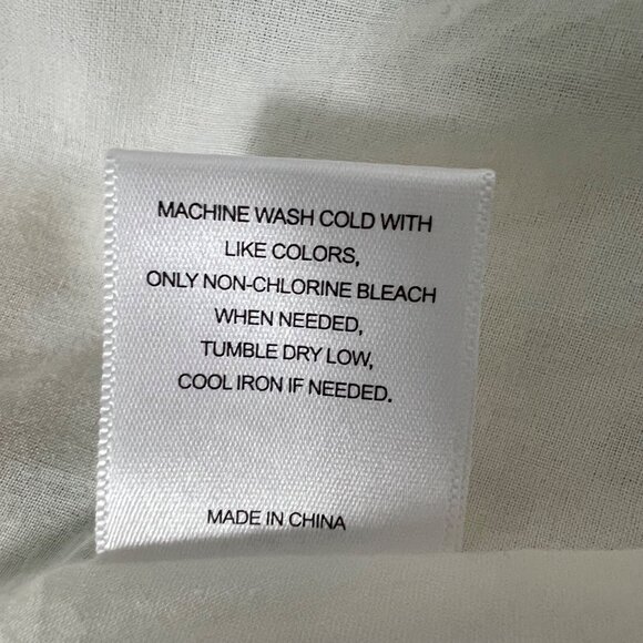 A Loves A Womens Floral Linen Blend Mini Dress Green Cream Sleeveless size 4 - Picture 11 of 13